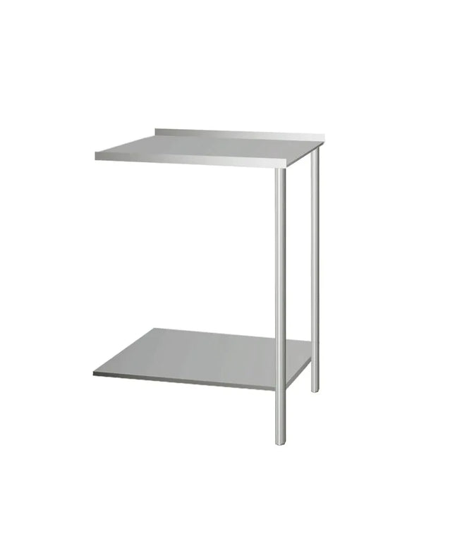GGM Gastro Pass Through Dishwasher Outlet Table - 600mm - Mounted left or right possible - for DS Series
