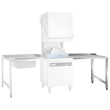 GGM Gastro Pass Through Dishwasher Outlet Table - 900mm - Mounted right - for DSOZ445N