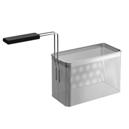 GGM Gastro Pasta Basket for Pasta Cooker Mario - 140x332x220mm - Stainless Steel - GN 1/2 - with rounded edges - 1 handle