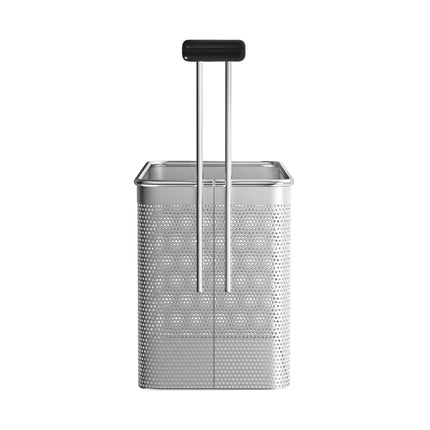 GGM Gastro Pasta Basket for Pasta Cooker Mario - 140x332x220mm - Stainless Steel - GN 1/2 - with rounded edges - 1 handle