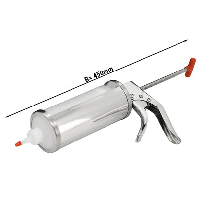 GGM Gastro Pastry Syringe - Stainless Steel