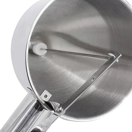 GGM Gastro Piston Funnel in Stainless Steel - 1L - with Stand