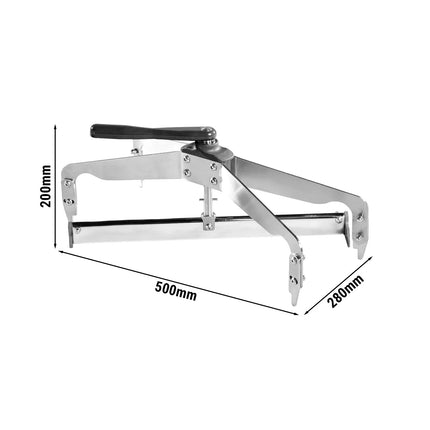 GGM Gastro Piston Funnel - Manual - Stainless steel