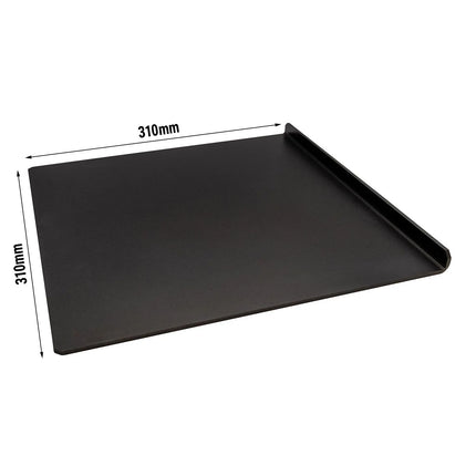 GGM Gastro Pizza Tray - Aluminium - Teflon coated - 310x310x20mm - suitable for Speed oven touch SOV