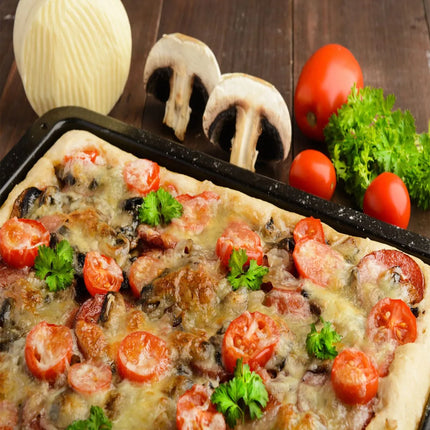 GGM Gastro Pizza Tray - Blue Steel - 419x317x46mm