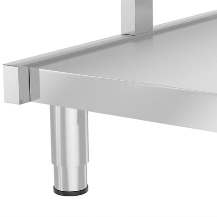GGM Gastro Plate and Cutlery Trolley KOPENHAGEN - 620x700mm - Height: 1500mm - Stainless steel - Floor-standing model