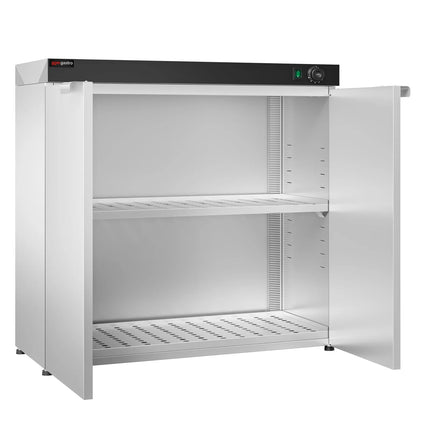 GGM Gastro Plate Warmer - Double Door - 1.5kW - 120 plates