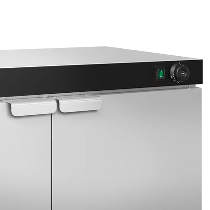 GGM Gastro Plate Warmer - Double Door - 1.5kW - 120 plates