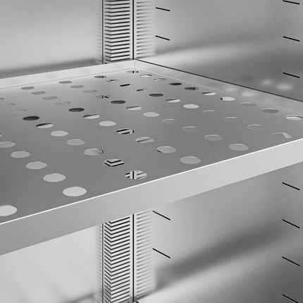 GGM Gastro Plate Warmer - Double Door - 1.5kW - 120 plates
