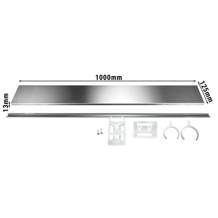 GGM Gastro Plinth - 1000x125x13mm - for ASK, ADK, GSK, SS, SSK, WDR & WSR Series
