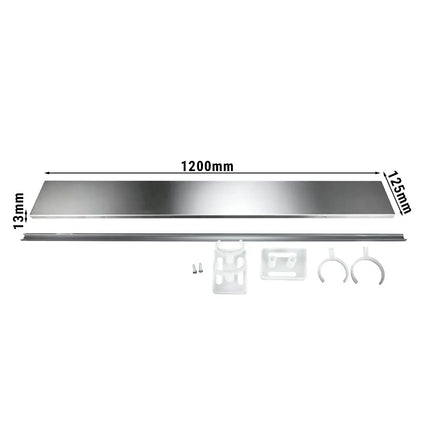 GGM Gastro Plinth - 1200x125mm - suitable for WVK, ASK, ADK, GSK, SSK, SSR, SSIE, WDR & WSR Series