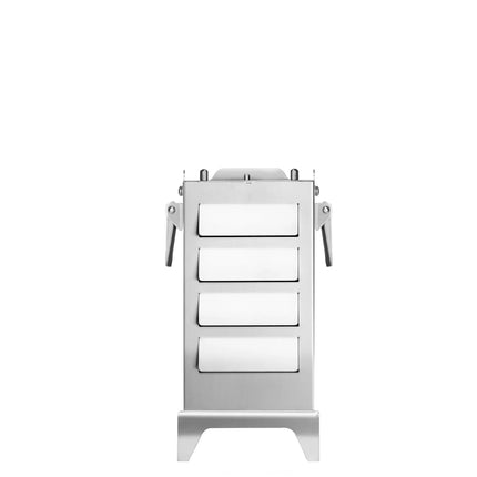 GGM Gastro Portable Frying Oil Filter - 160x260x387mm - 30L/min - Stainless Steel - for Fryers up to 12L