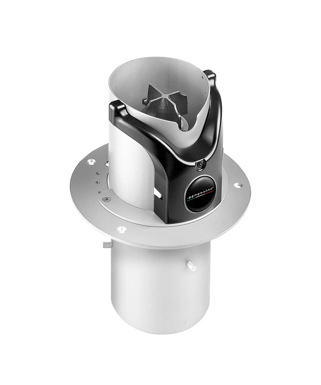 GGM Gastro Portafilter Cleaner - countertop installation - Stainless Steel & ABS - 187x187x234mm - with automatic activation - deck-mounted