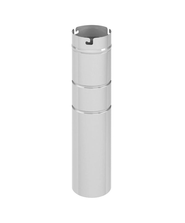 GGM Gastro Portafilter Cleaner Waste Bin - Stainless Steel - 150x150x455mm - for ASRMHQ & ASROHQ