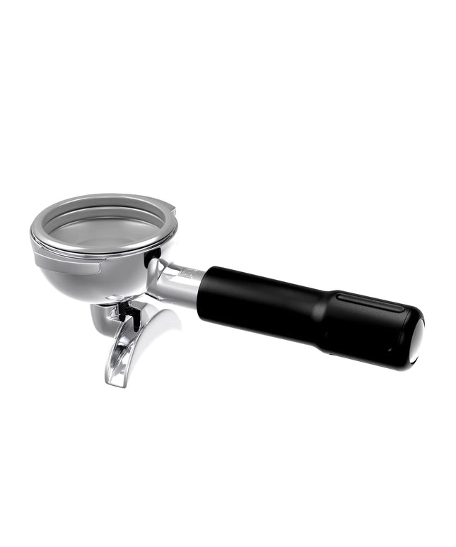 GGM Gastro Portafilter - Double Spout - Black - Stainless Steel - Ø 58.8mm - 212x83x71mm - ergonomic handle - for Allegro, Eminence, Grace & Suprema