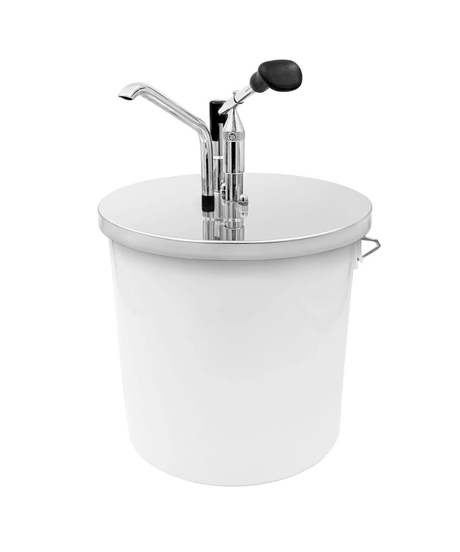GGM Gastro Portion Pump - 10 litres - suitable for 10-litre buckets - Stainless steel - 267x410mm - adjustable dose