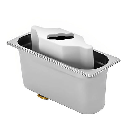 GGM Gastro Portioner & Spatula Rinse 310x124x480mm & integrated sieve insert