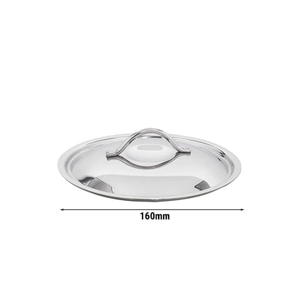 GGM Gastro Pot Lid - Stainless Steel - Ø160mm