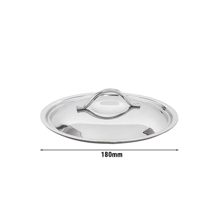 GGM Gastro Pot Lid - Stainless Steel - Ø180mm