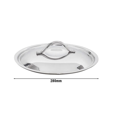 GGM Gastro Pot Lid - Stainless Steel - Ø280mm