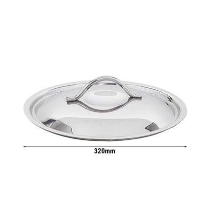 GGM Gastro Pot Lid - Stainless Steel - Ø320mm