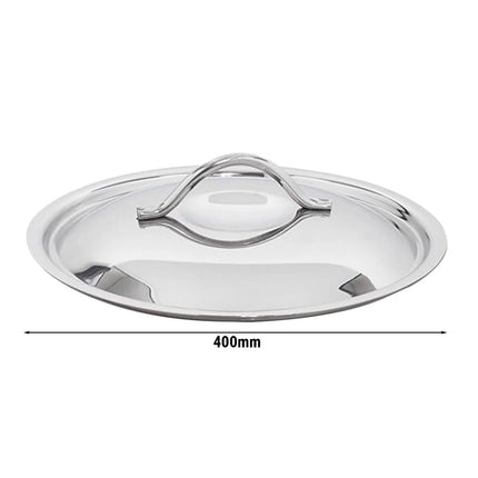 GGM Gastro Pot Lid - Stainless Steel - Ø400mm