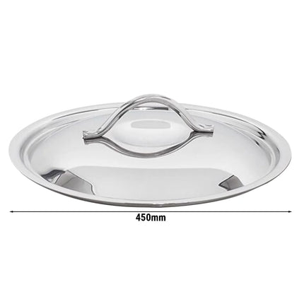 GGM Gastro Pot Lid - Stainless Steel - Ø450mm