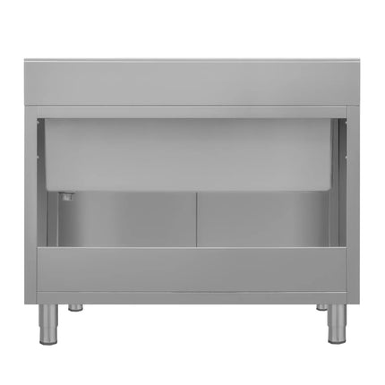 GGM Gastro Pot washing cabinet - 1200x700mm - with 1 basin W1000xD500mm
