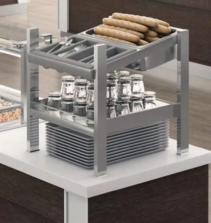 GGM Gastro PRAG - 600x750mm - Height: 600mm - Stainless steel - Countertop model