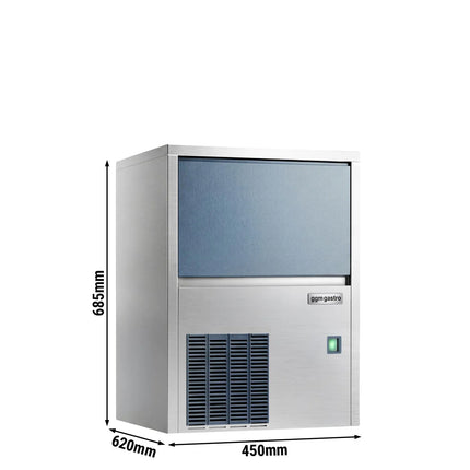 GGM Gastro Premium PLUS Flake Ice Maker - 65 kg/24h