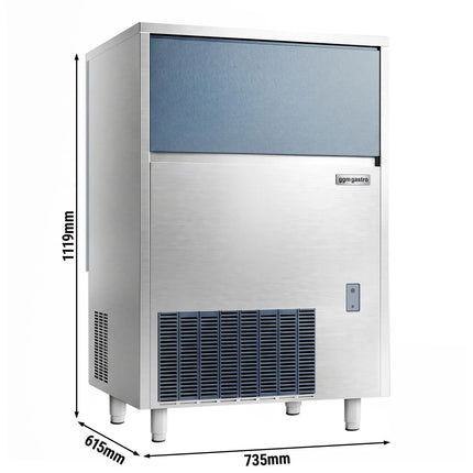 GGM Gastro Premium PLUS Ice Cube Maker - Cubes - 93 kg/24h