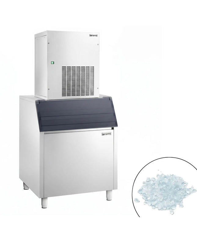 GGM Gastro Premium PLUS Modular Flake Ice Maker - 270 kg/24, including a 200 kg ice storage bin