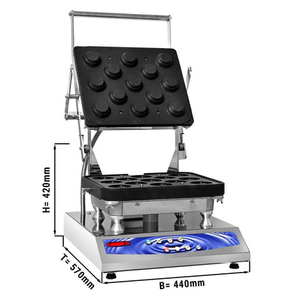 GGM Gastro Professional tartlet machine - 3.2kW - Base Unit - Plates Sold Separately