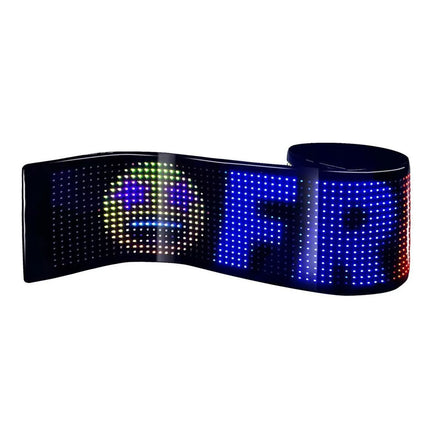 GGM Gastro Programmable LED Scrolling Sign - Custom Message - customisable - with App & Remote - Red/Green/Blue - 898x192mm
