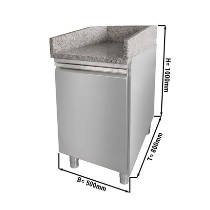 GGM Gastro Quầy Thu Ngân Inox - 500mm - 1 Cánh - 500x800mm