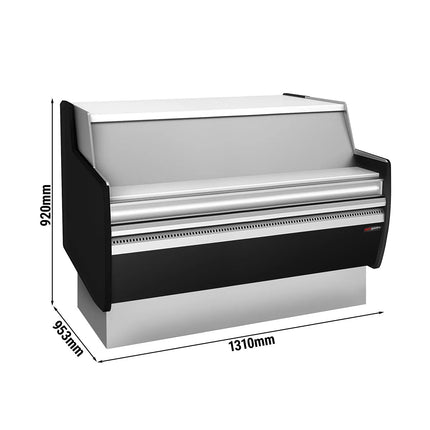 GGM Gastro Quầy Thu Ngân KEI-M - 1310mm - Mặt Trước Đen