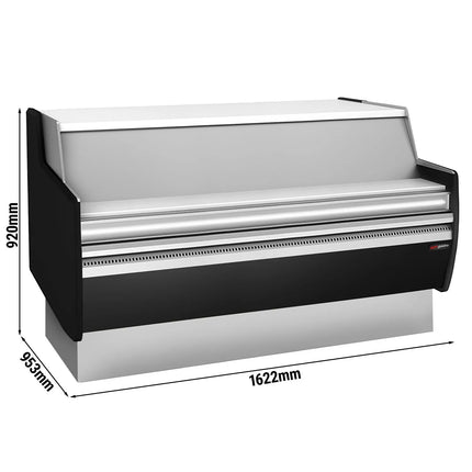 GGM Gastro Quầy Thu Ngân KEI-M - 1622mm - Mặt Trước Đen
