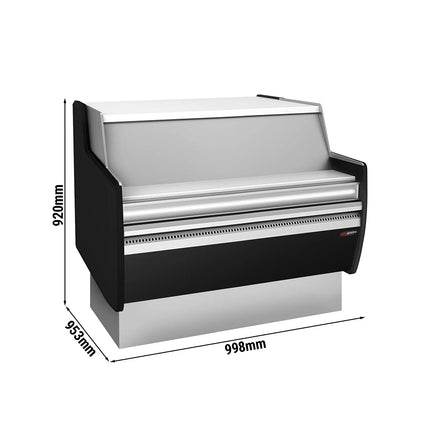 GGM Gastro Quầy Thu Ngân KEI-M - 998mm - Mặt Trước Đen