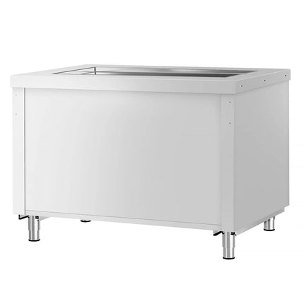 GGM Gastro Refrigerated Buffet Display Counter COPENHAGEN - 1240mm - with Refrigerated Frost Top