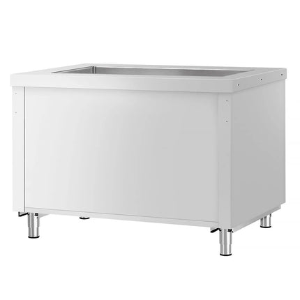 GGM Gastro Refrigerated Buffet Display Counter COPENHAGEN - 1240mm - with Refrigerated Well - for 3x GN 1/1