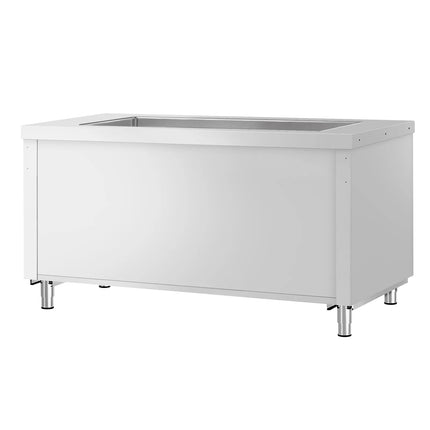 GGM Gastro Refrigerated Buffet Display Counter COPENHAGEN - 1560mm - with Refrigerated Well - for 4x GN 1/1
