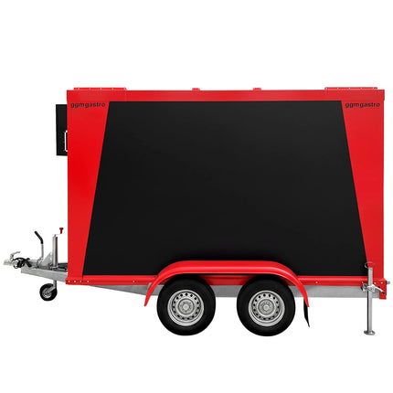 GGM Gastro Refrigerated Trailer - incl. cooling unit - cooling surface: 1340×2850 mm - internal height: 1845 mm