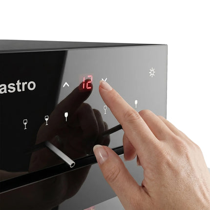 GGM Gastro Refrigerated Wine Dispenser – Dual Zone – for 4 Wine Bottles