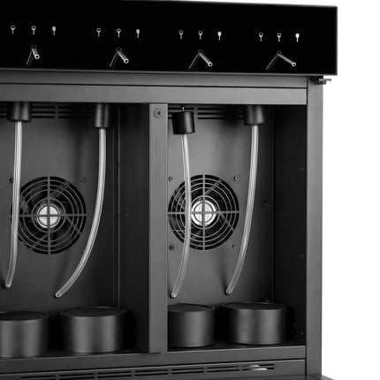 GGM Gastro Refrigerated Wine Dispenser – Dual Zone – for 4 Wine Bottles