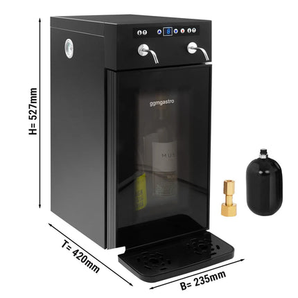 GGM Gastro Refrigerated Wine Dispenser - Single Zone - 2 Bottle