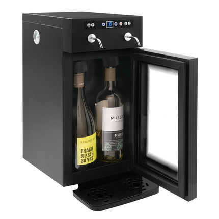 GGM Gastro Refrigerated Wine Dispenser - Single Zone - 2 Bottle
