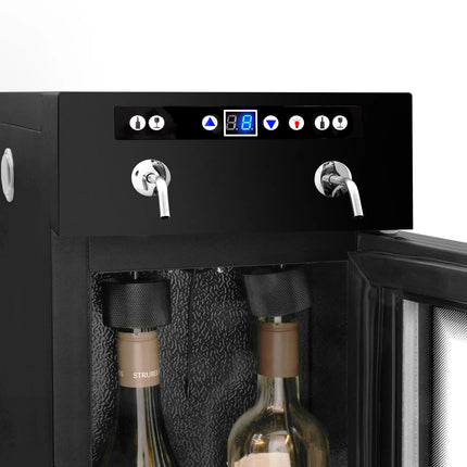 GGM Gastro Refrigerated Wine Dispenser - Single Zone - 2 Bottle