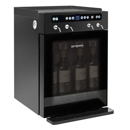 GGM Gastro Refrigerated Wine Dispenser - Single Zone - 4 Bottle
