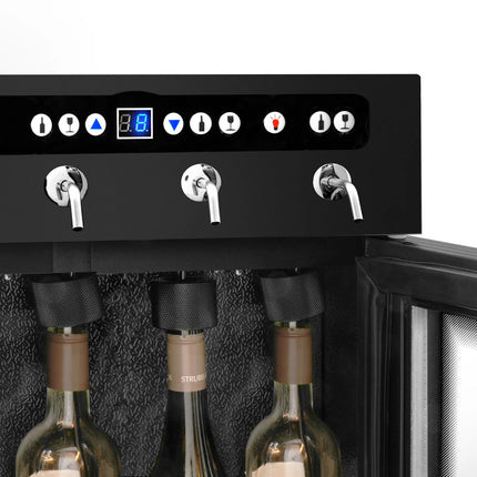 GGM Gastro Refrigerated Wine Dispenser - Single Zone - 4 Bottle