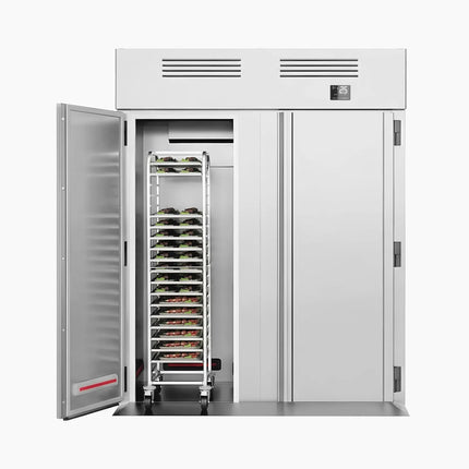 GGM Gastro Roll-In Chiller PREMIUM - GN 1/1 - 2700L - with 2 doors - for GN 2/1 trolley